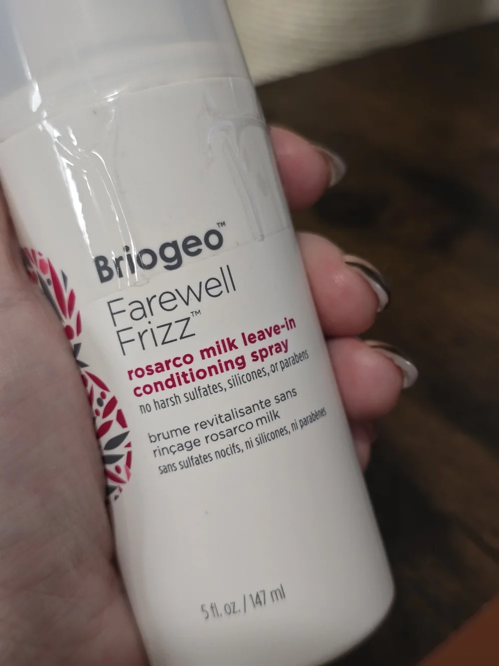 Briogeo Farewell Frizz Rosarco Milk Leave-In Conditioning Spray